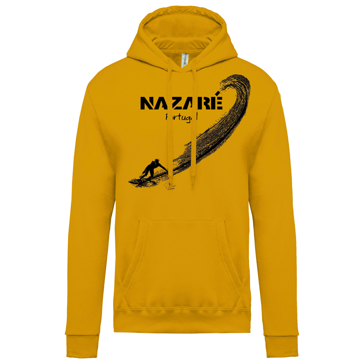 Sweatshirt Kariban com Capuz Surf Nazaré