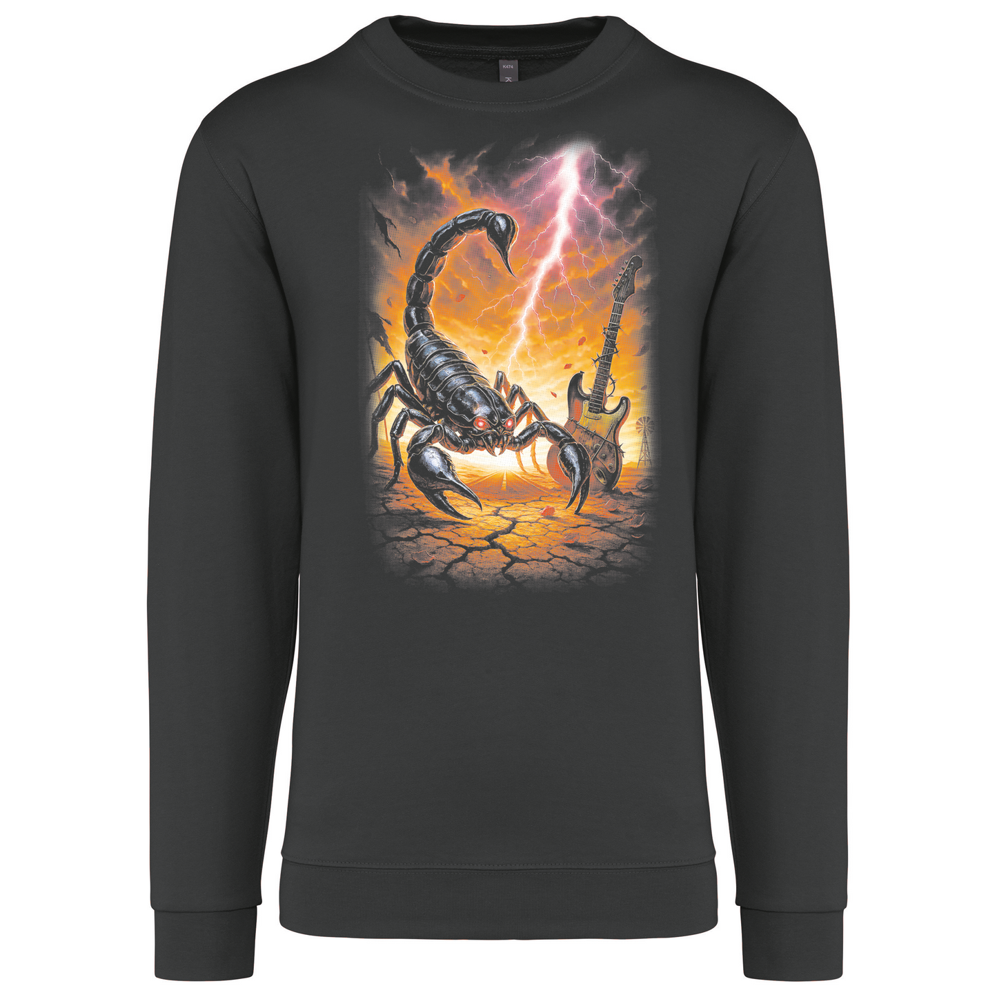 Sweatshirt Kariban sem Capuz Scorpion