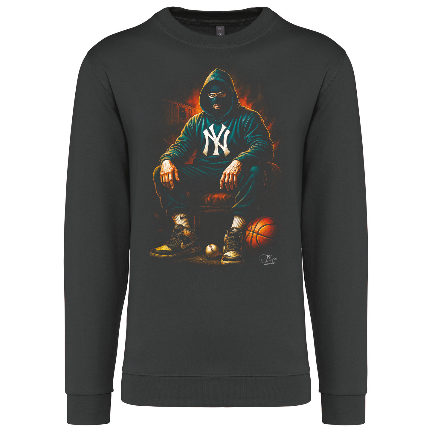 Sweatshirt Kariban sem Capuz Ny Bro