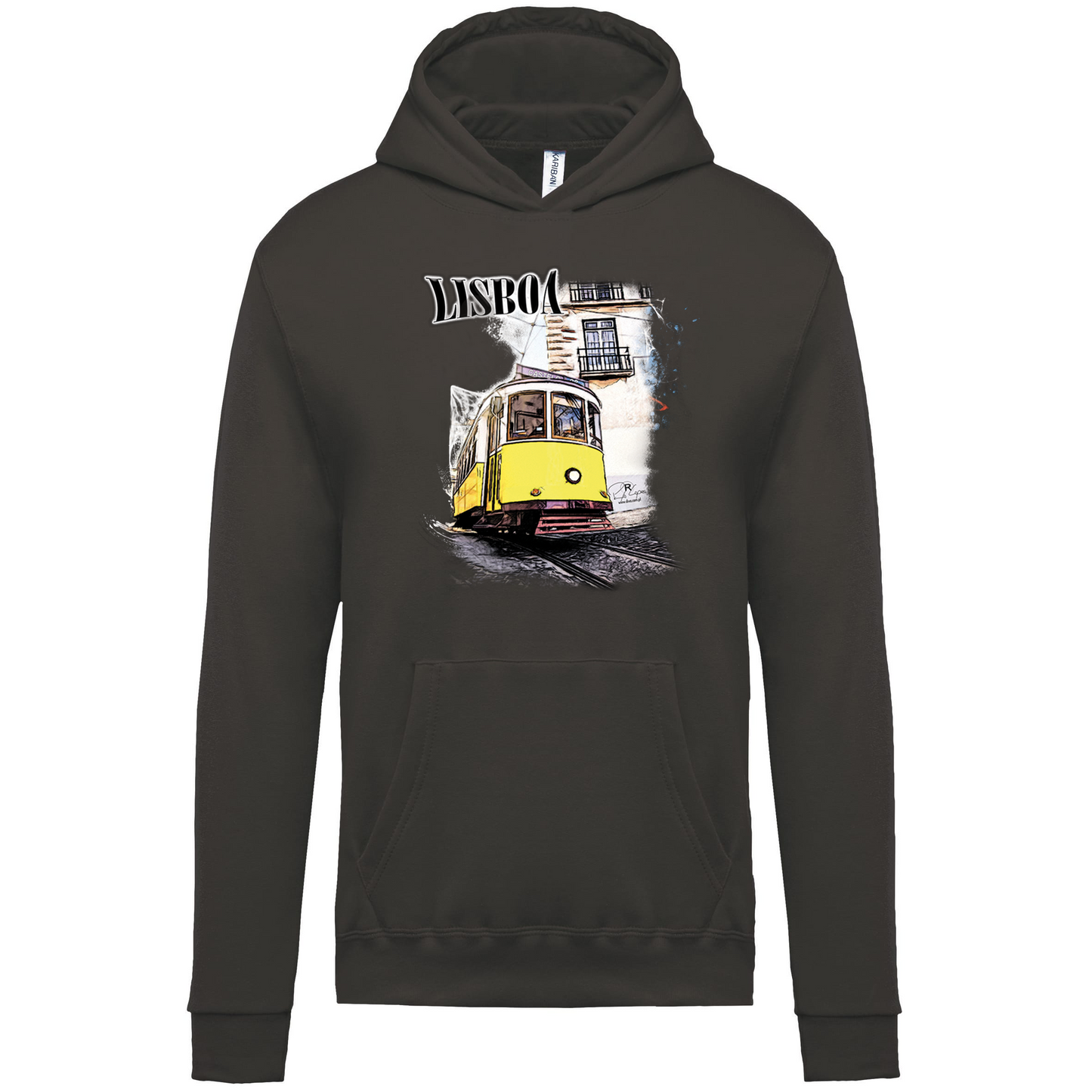 Sweatshirt capuz Kariban Kids Crazy Tram