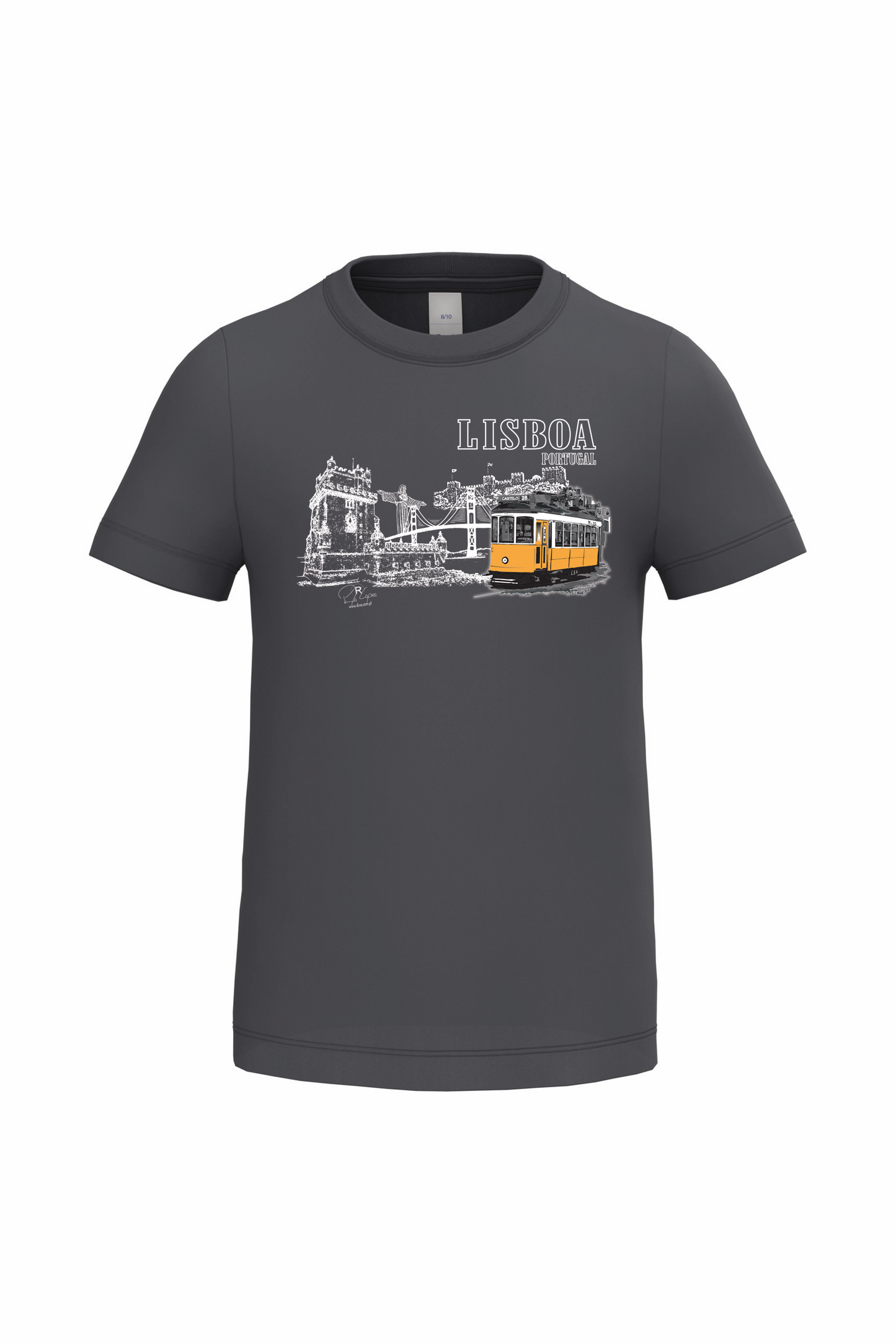 T-shirt Ideal Kids Monumentos Lisboa