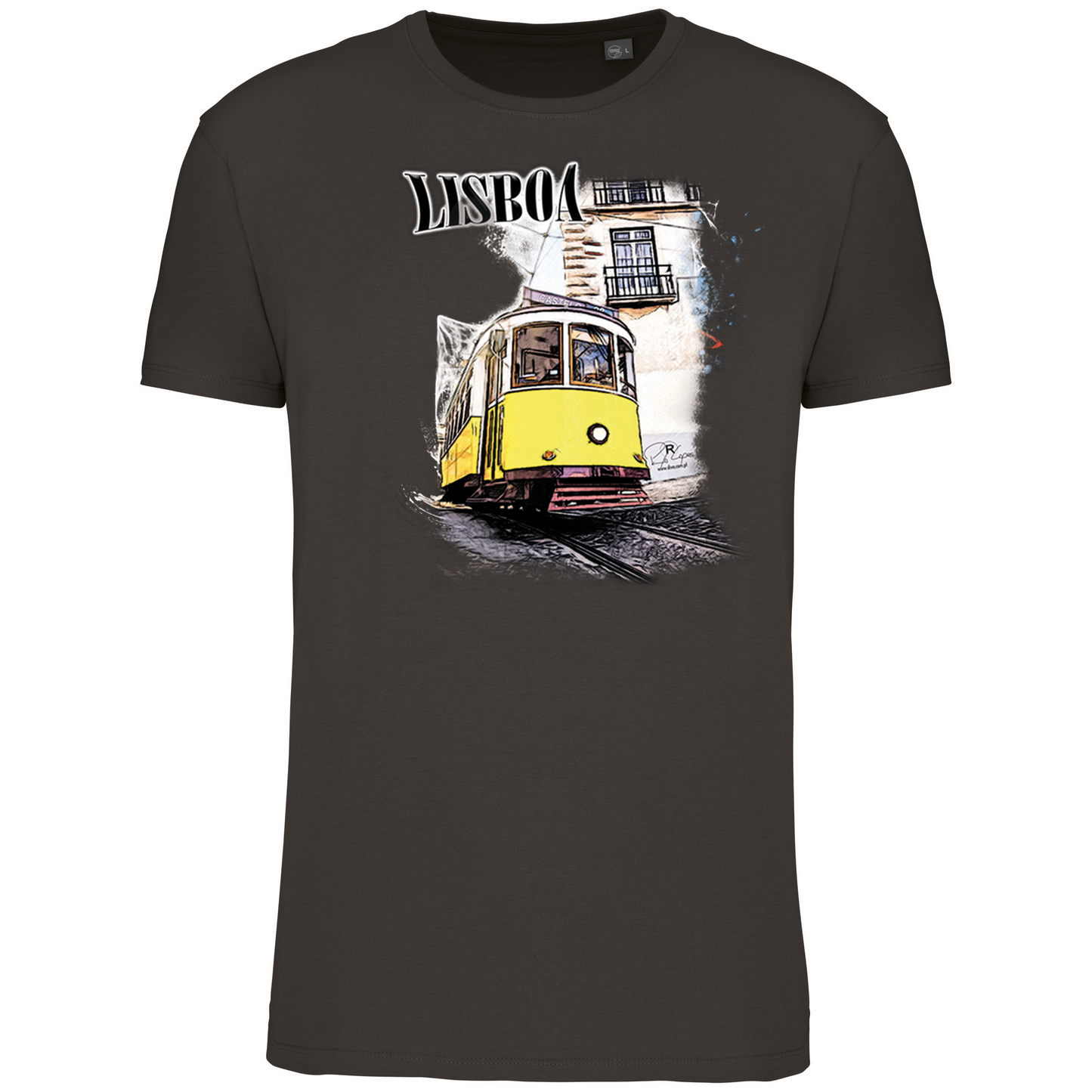 T-Shirt Algodão Biológico Crazy Tram