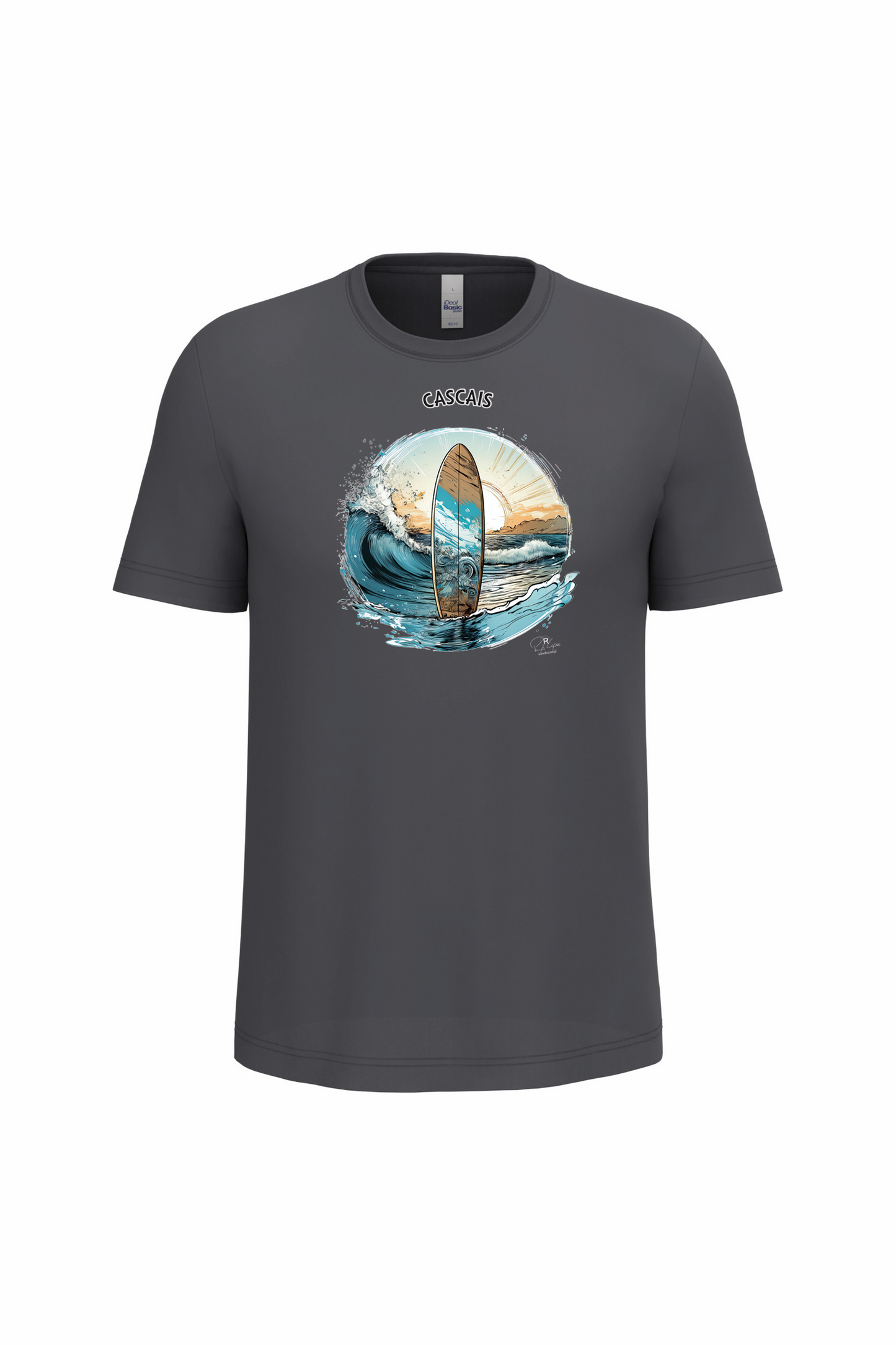 T-Shirt Algodão Ideal Sol Cascais