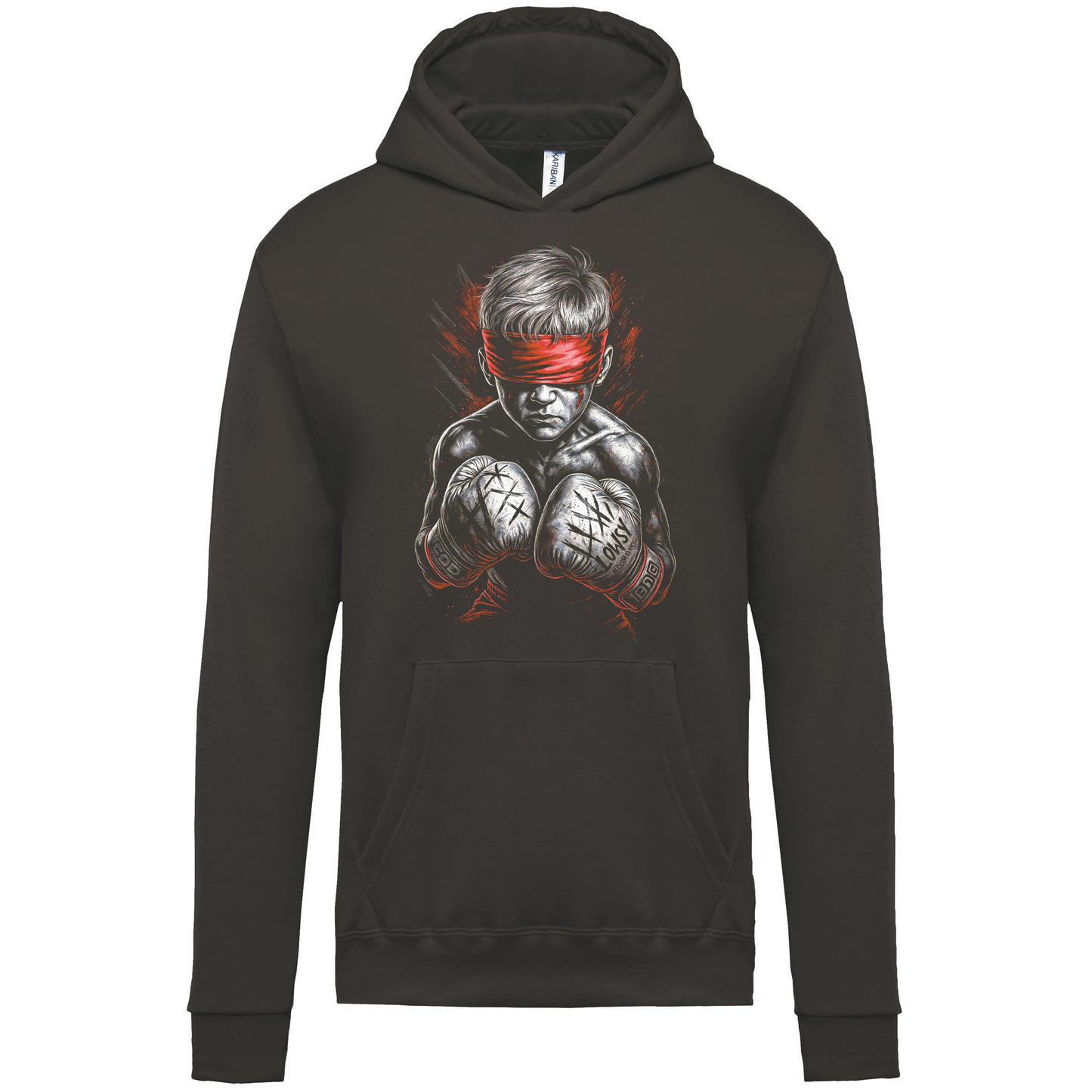 Sweatshirt capuz Kariban Kids Boxer Kid