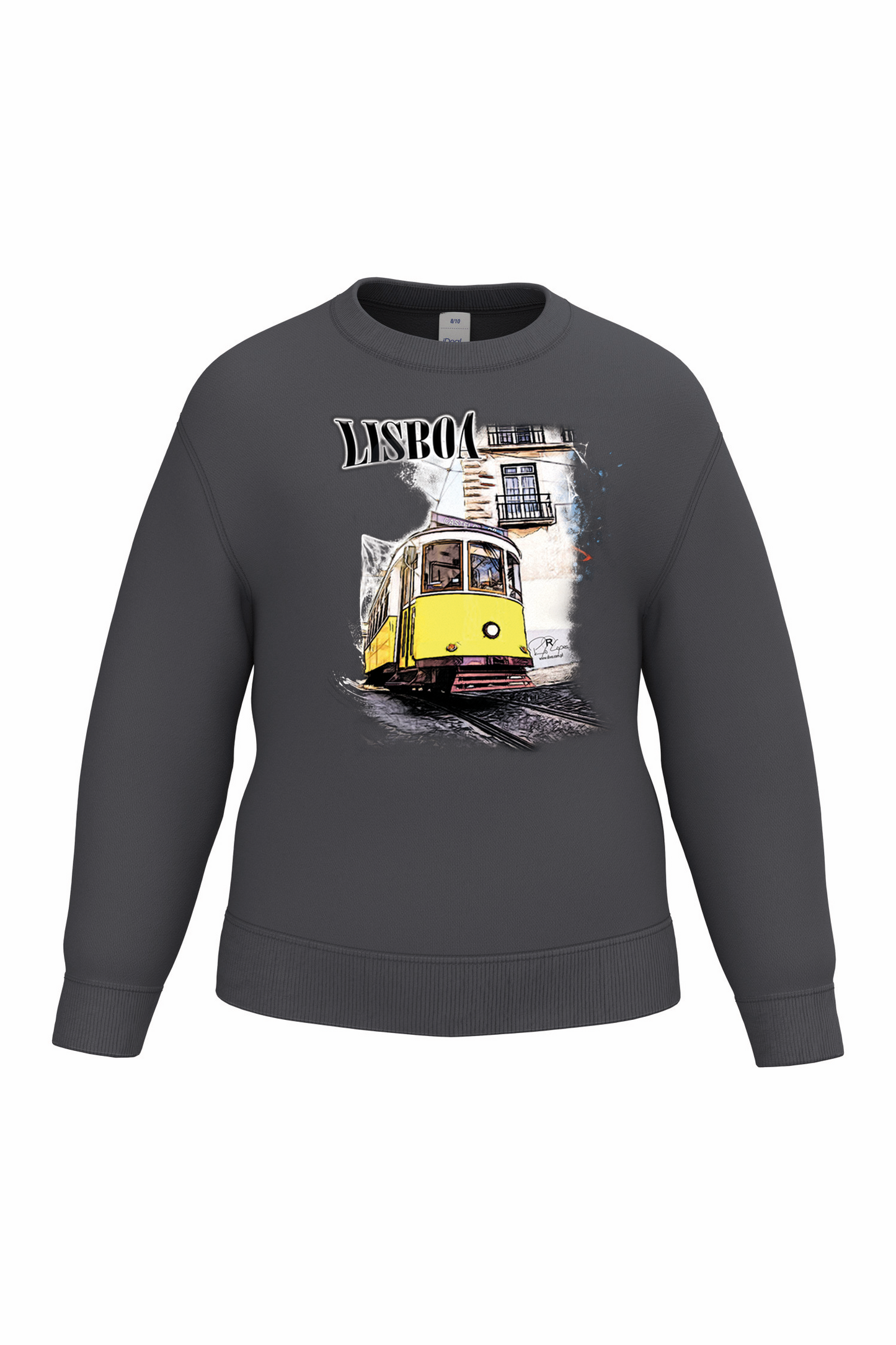 Sweatshirt sem capuz Ideal Kids Crazy Tram
