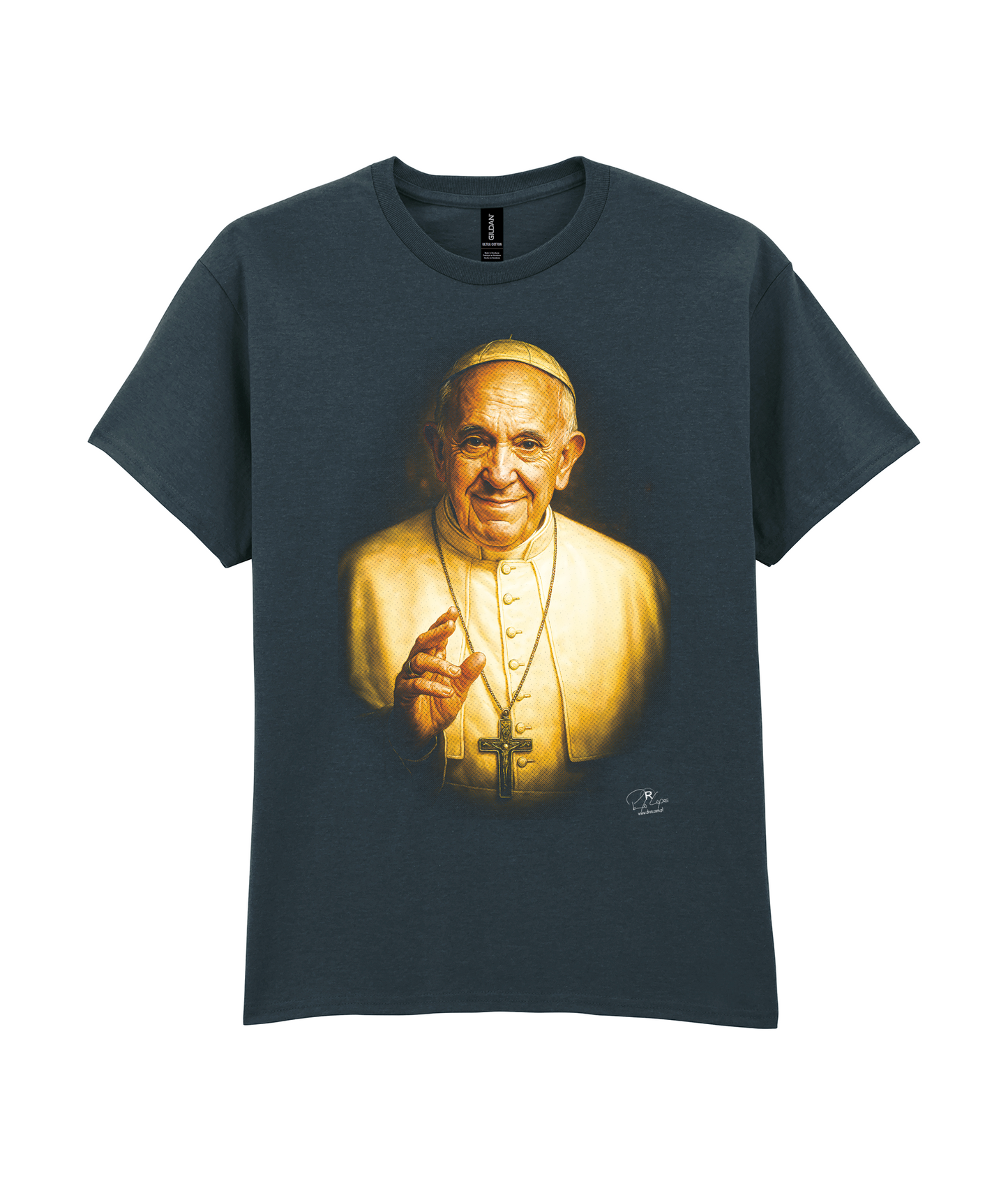 T-shirt Gildan 200g Papa Francisco