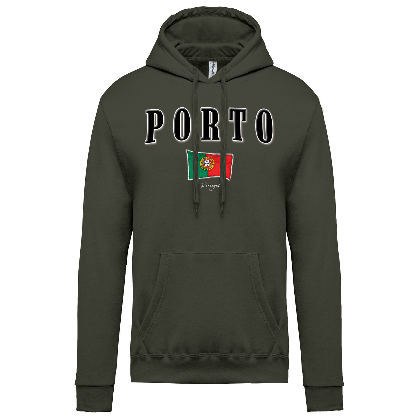 Sweatshirt Kariban com Capuz Porto