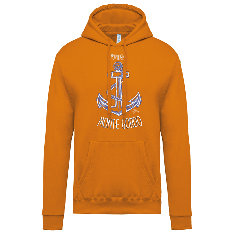 Sweatshirt Kariban com Capuz Âncora Monte Gordo