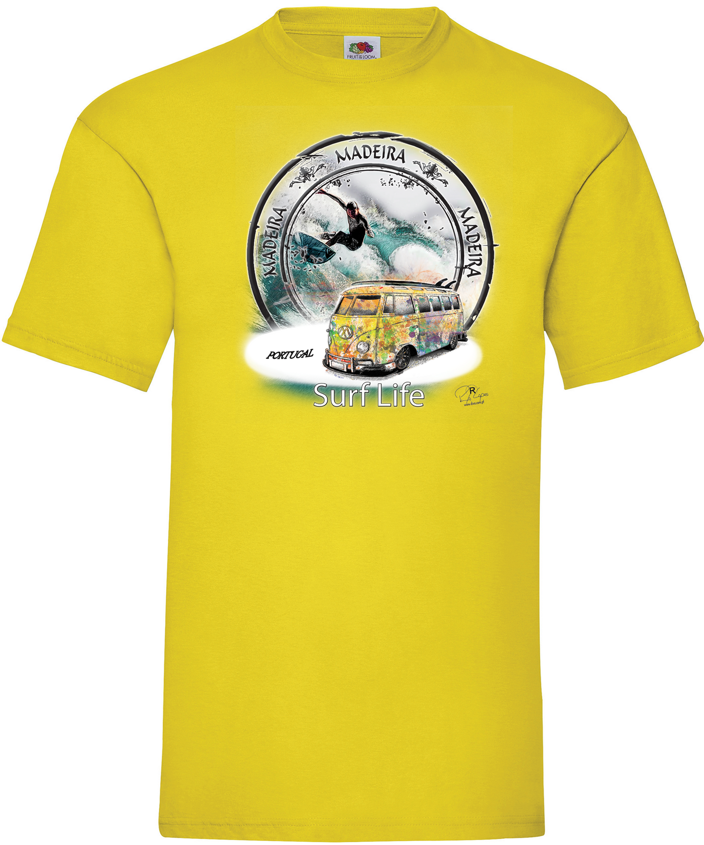 T-shirt Surf Life Madeira