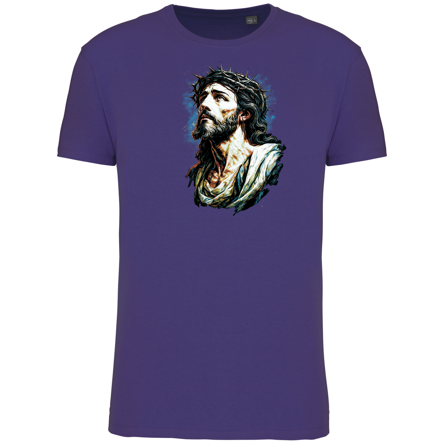 T-Shirt Algodão Biológico Jesus Cristo