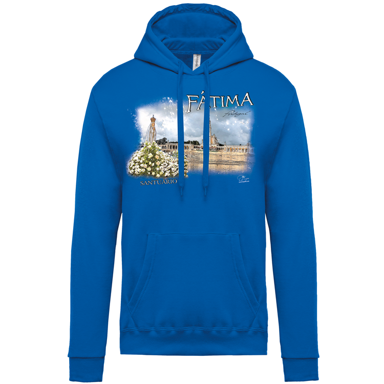 Sweatshirt Kariban com Capuz Santuário de Fátima