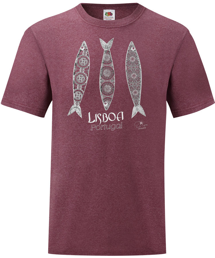 T-shirt 3 Sardinhas Lisboa