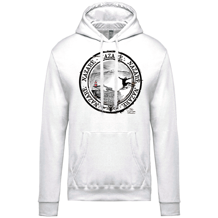Sweatshirt Kariban com Capuz Selo Nazaré