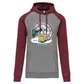 Sweatshirt Bicolor com capuz Surf Life Ericeira