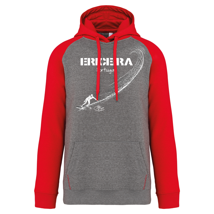 Sweatshirt Bicolor com capuz Surf Ericeira
