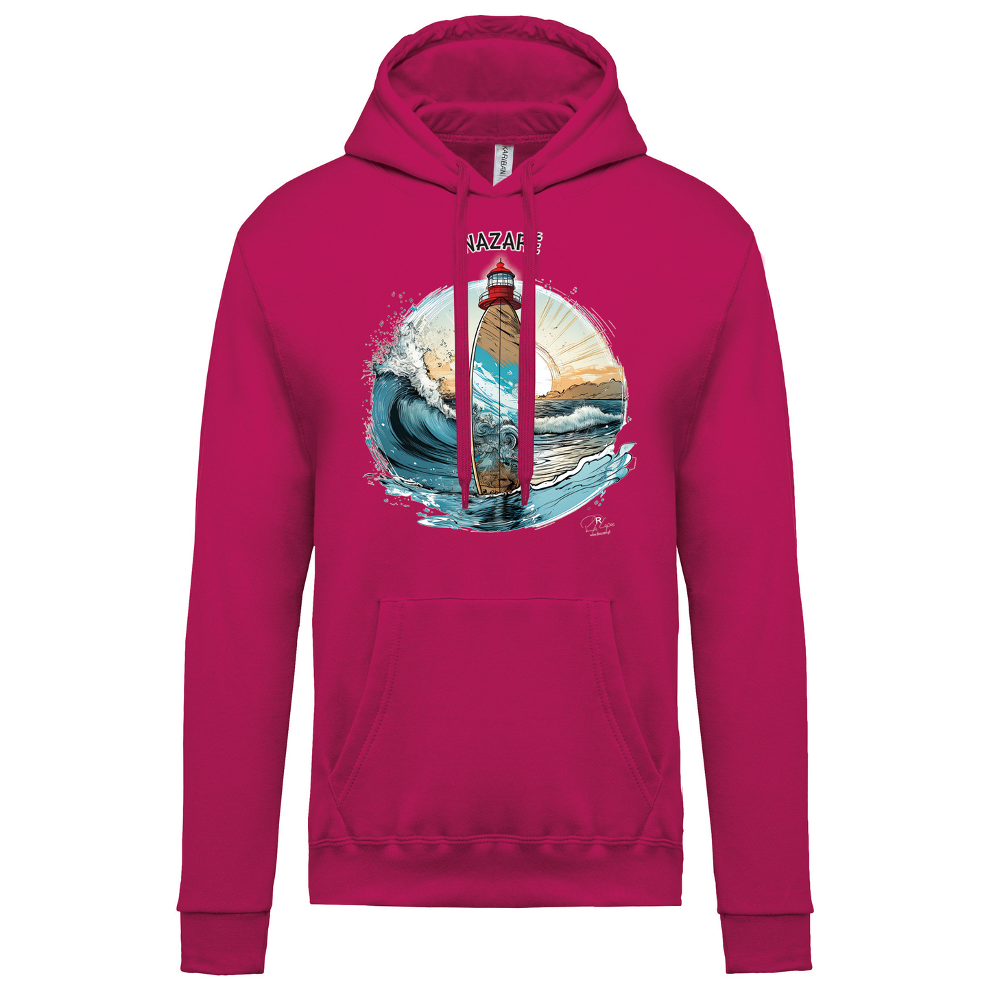 Sweatshirt Kariban com Capuz Sol Nazaré