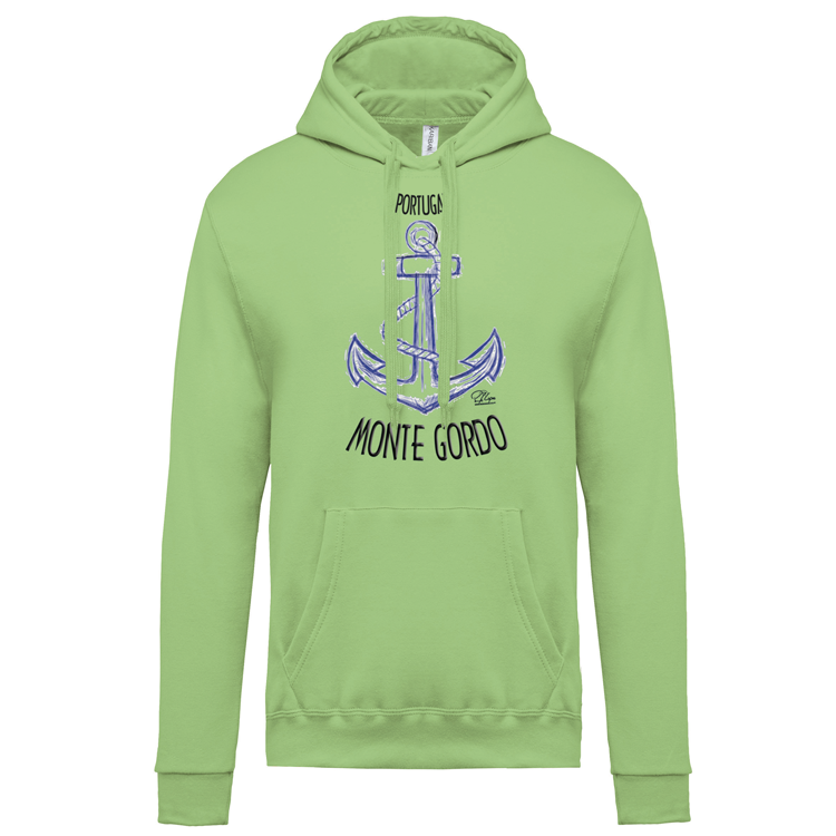 Sweatshirt Kariban com Capuz Âncora Monte Gordo