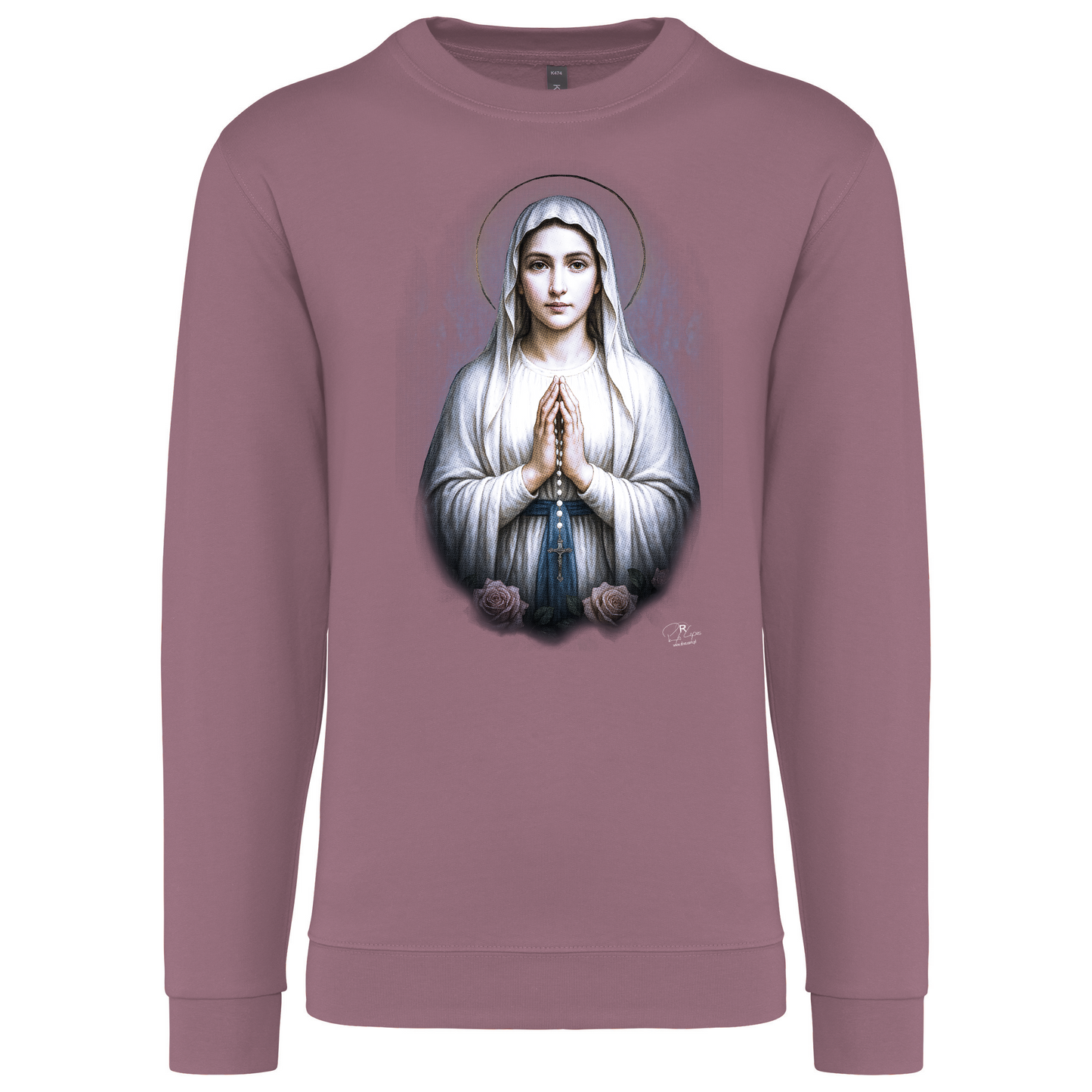 Sweatshirt Kariban sem Capuz Virgem