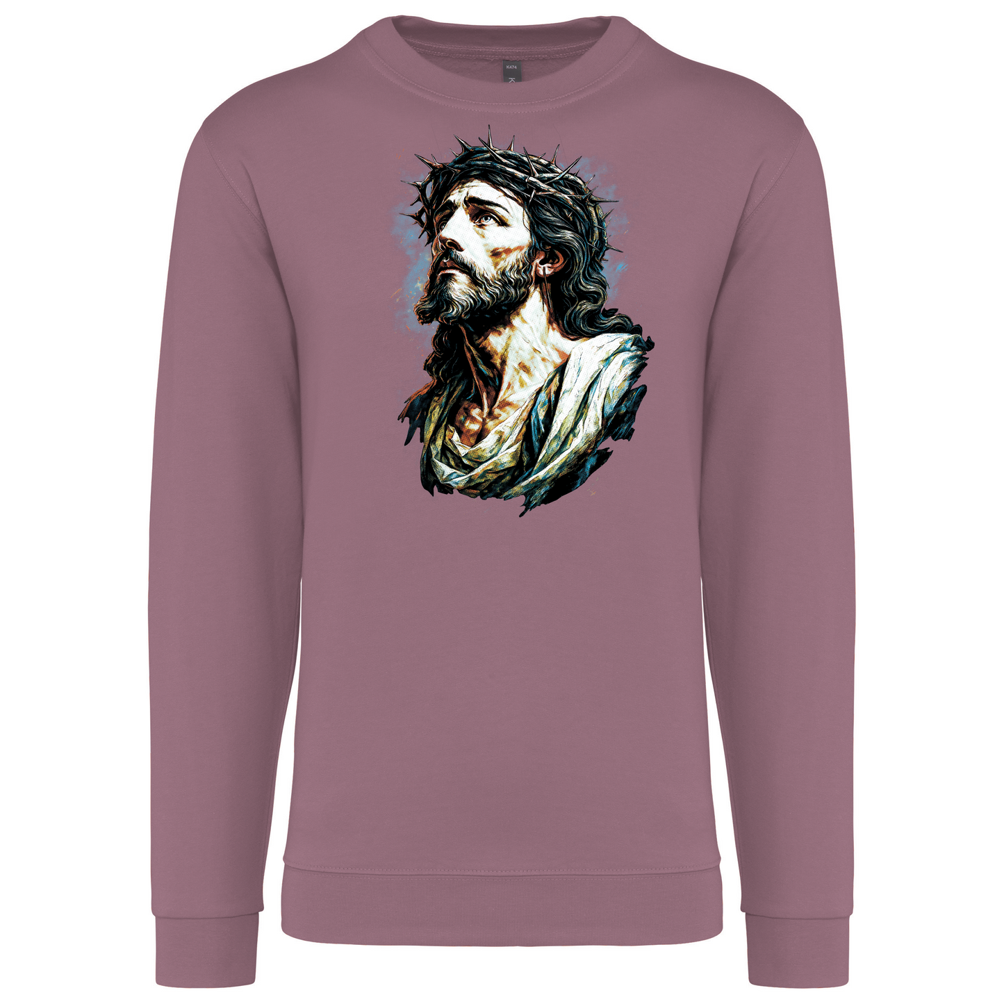 Sweatshirt Kariban sem Capuz Jesus Cristo