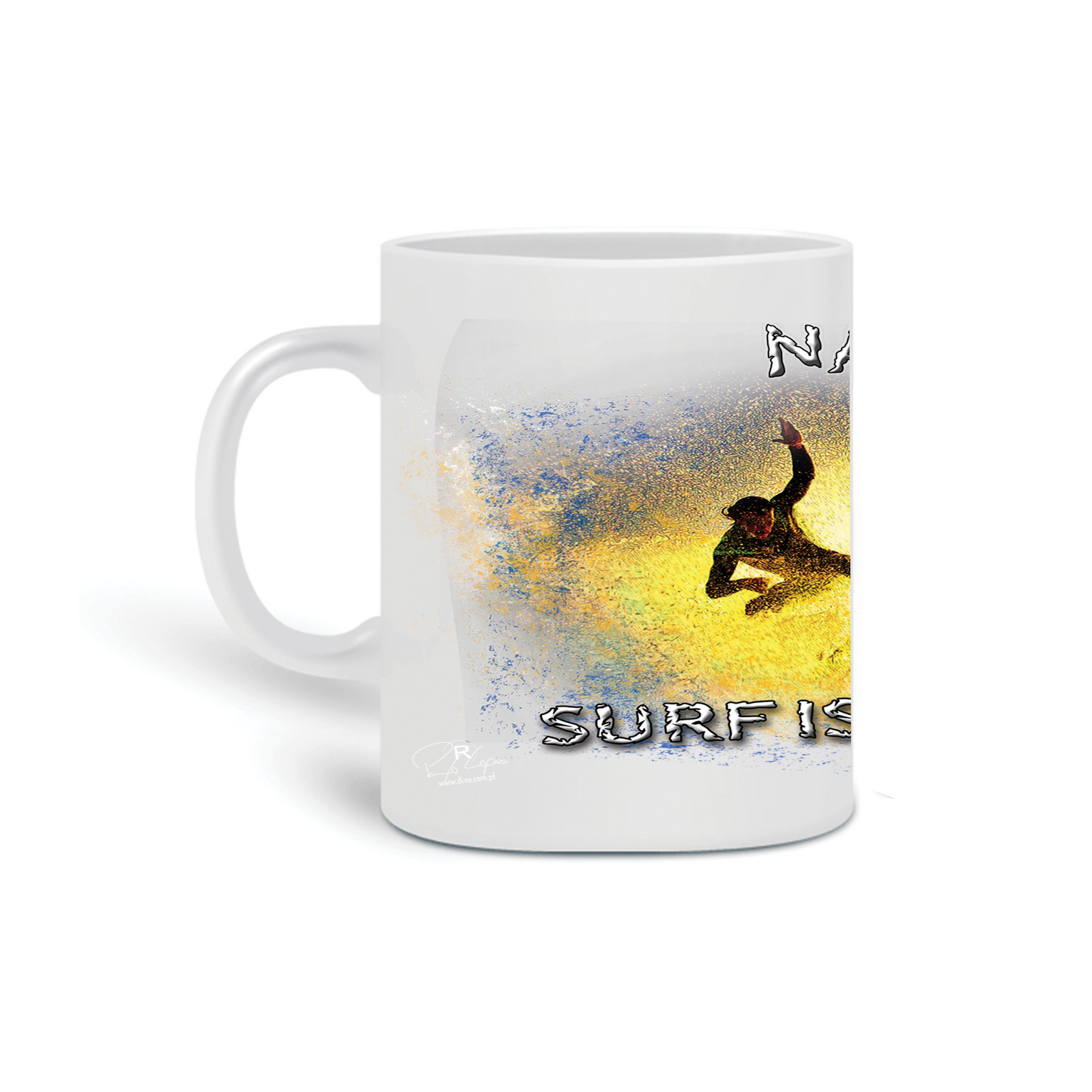 Caneca Surf is My Game Nazaré