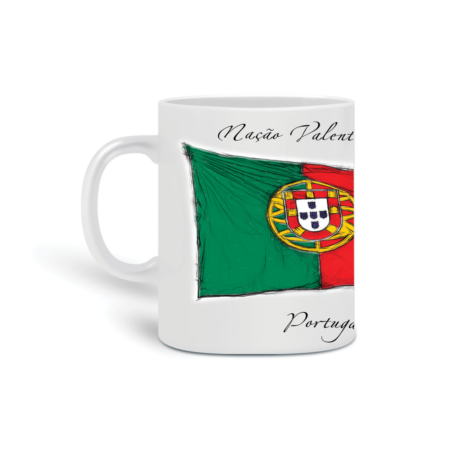 Caneca Nação Valente e Imortal
