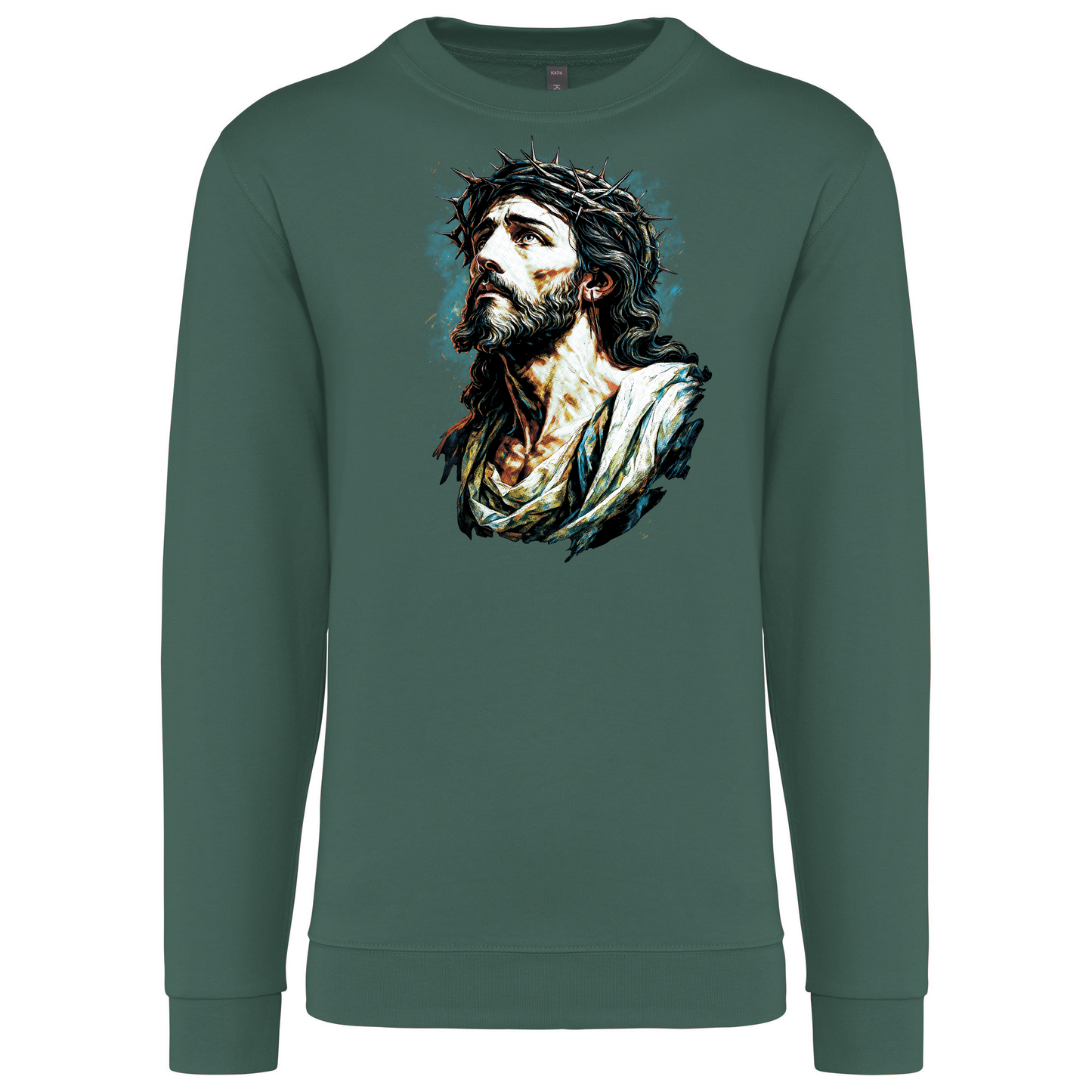 Sweatshirt Kariban sem Capuz Jesus Cristo