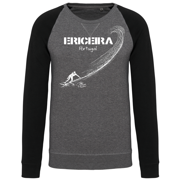 Sweatshirt Bicolor sem capuz Surf Ericeira