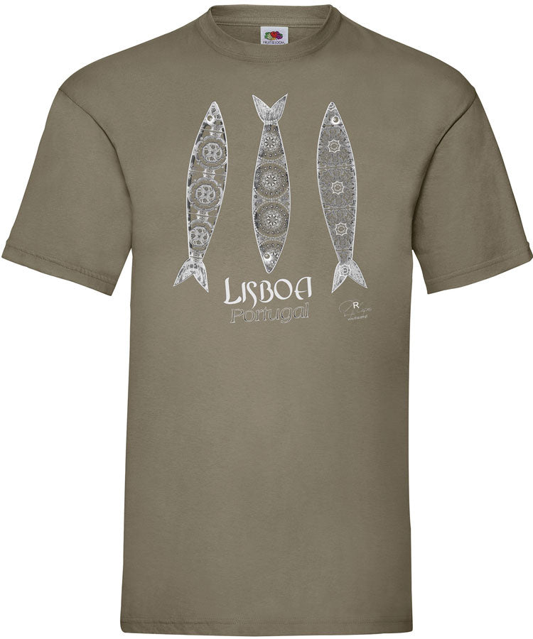 T-shirt 3 Sardinhas Lisboa