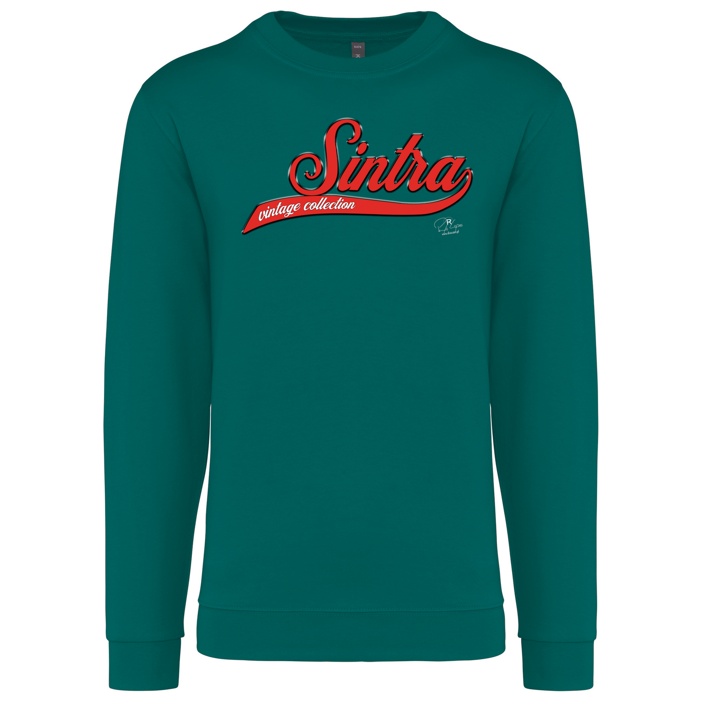 Sweatshirt Kariban sem Capuz Sintra Vintage Collection