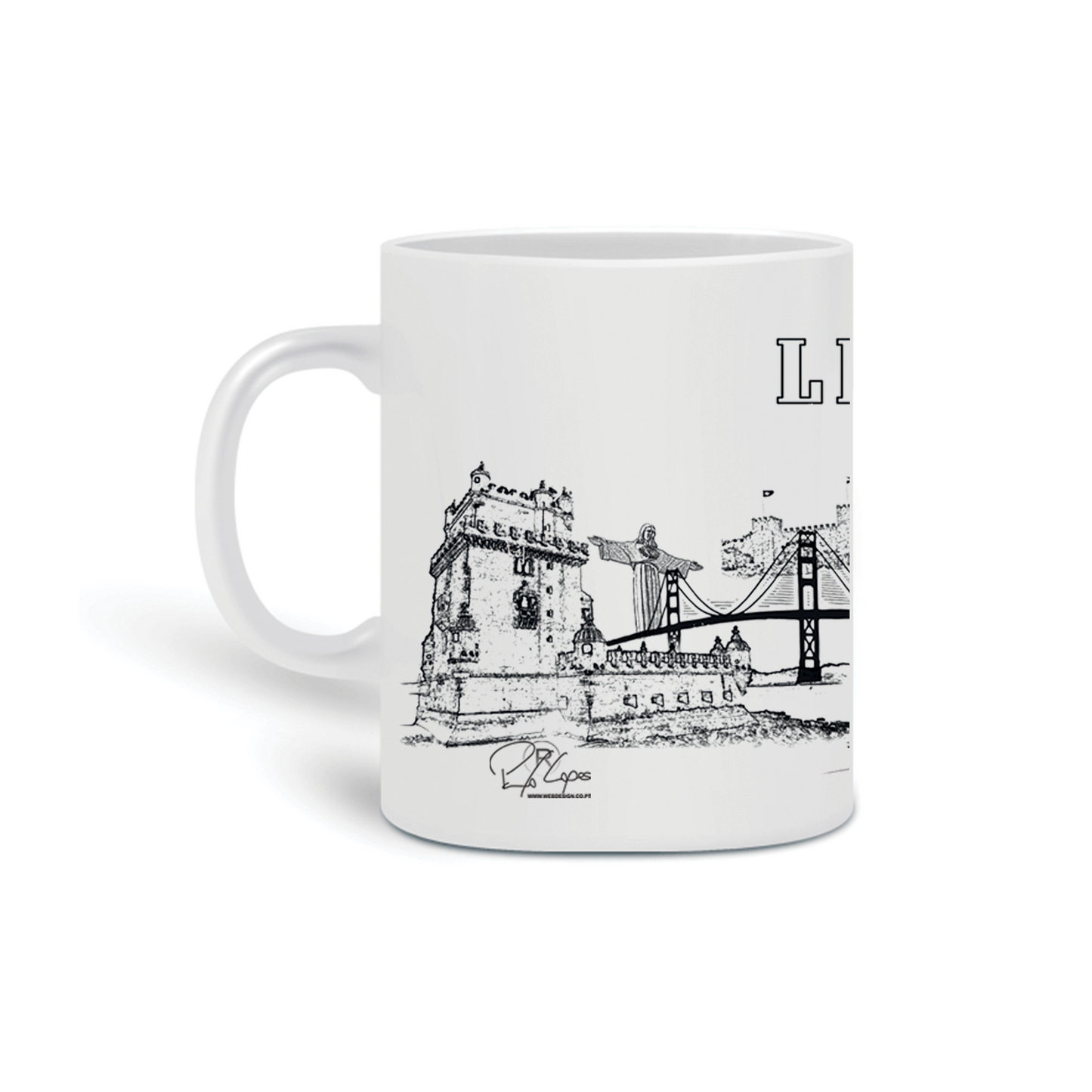 Caneca Monumentos Lisboa