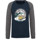 Sweatshirt Bicolor sem capuz Surf Life Ericeira