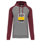 Sweatshirt Bicolor com capuz Grandalhão lx