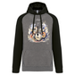 Sweatshirt Bicolor com capuz Guitarra Portuguesa