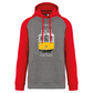 Sweatshirt Bicolor com capuz Grandalhão lx