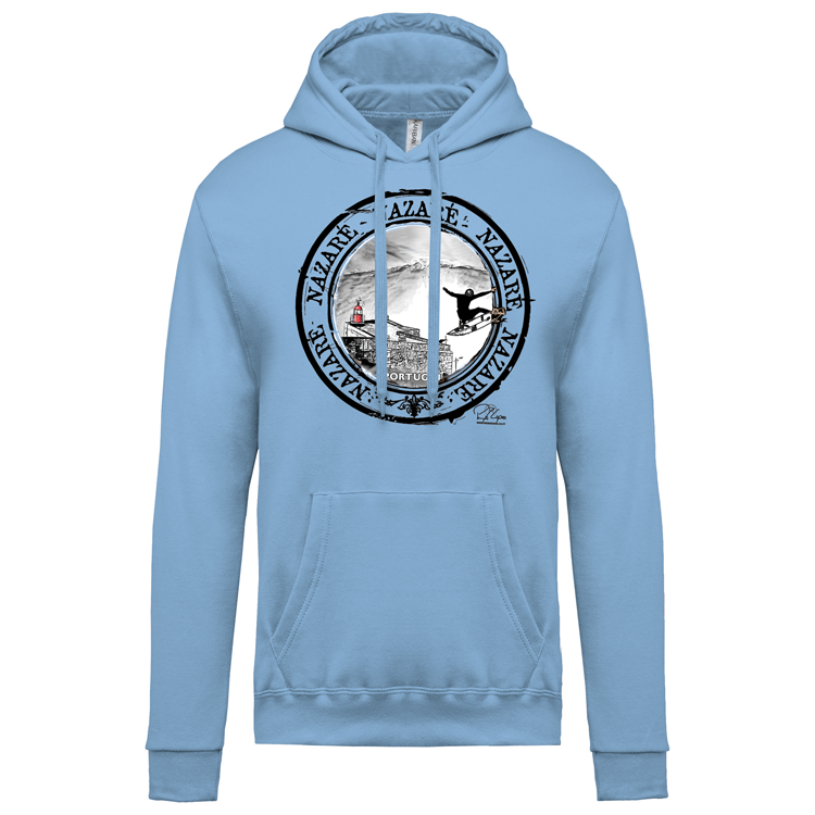 Sweatshirt Kariban com Capuz Selo Nazaré