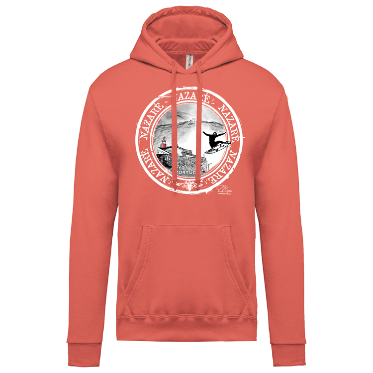 Sweatshirt Kariban com Capuz Selo Nazaré