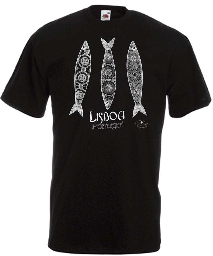 T-shirt 3 Sardinhas Lisboa