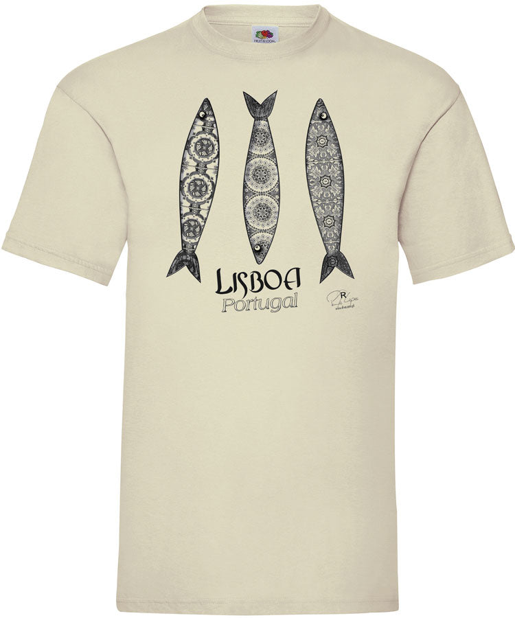 T-shirt 3 Sardinhas Lisboa