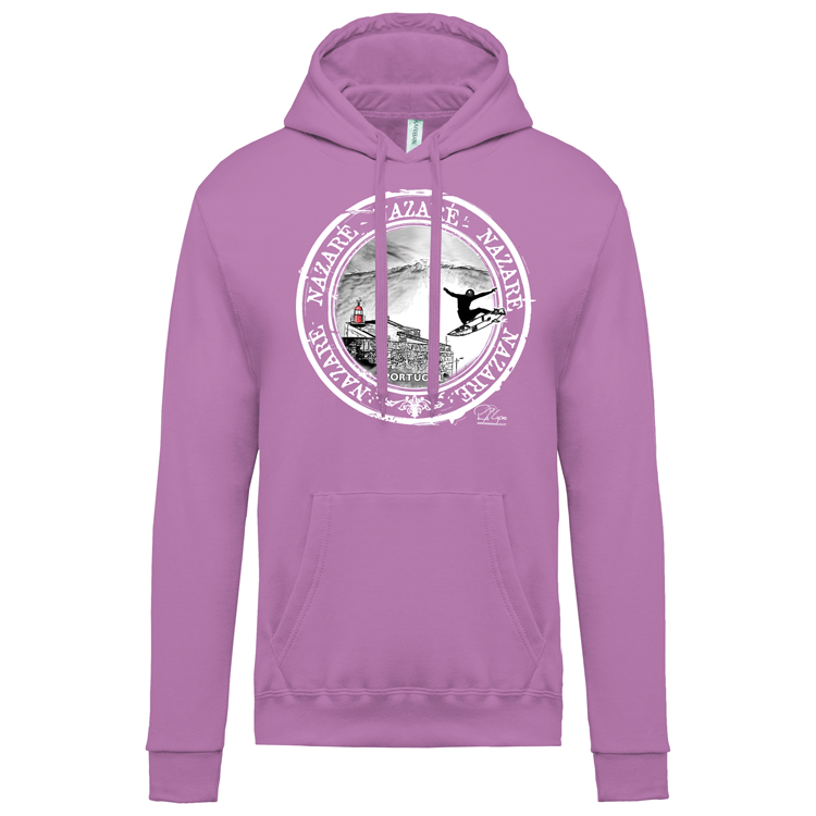 Sweatshirt Kariban com Capuz Selo Nazaré