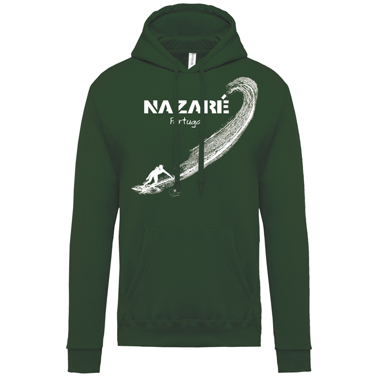 Sweatshirt Kariban com Capuz Surf Nazaré