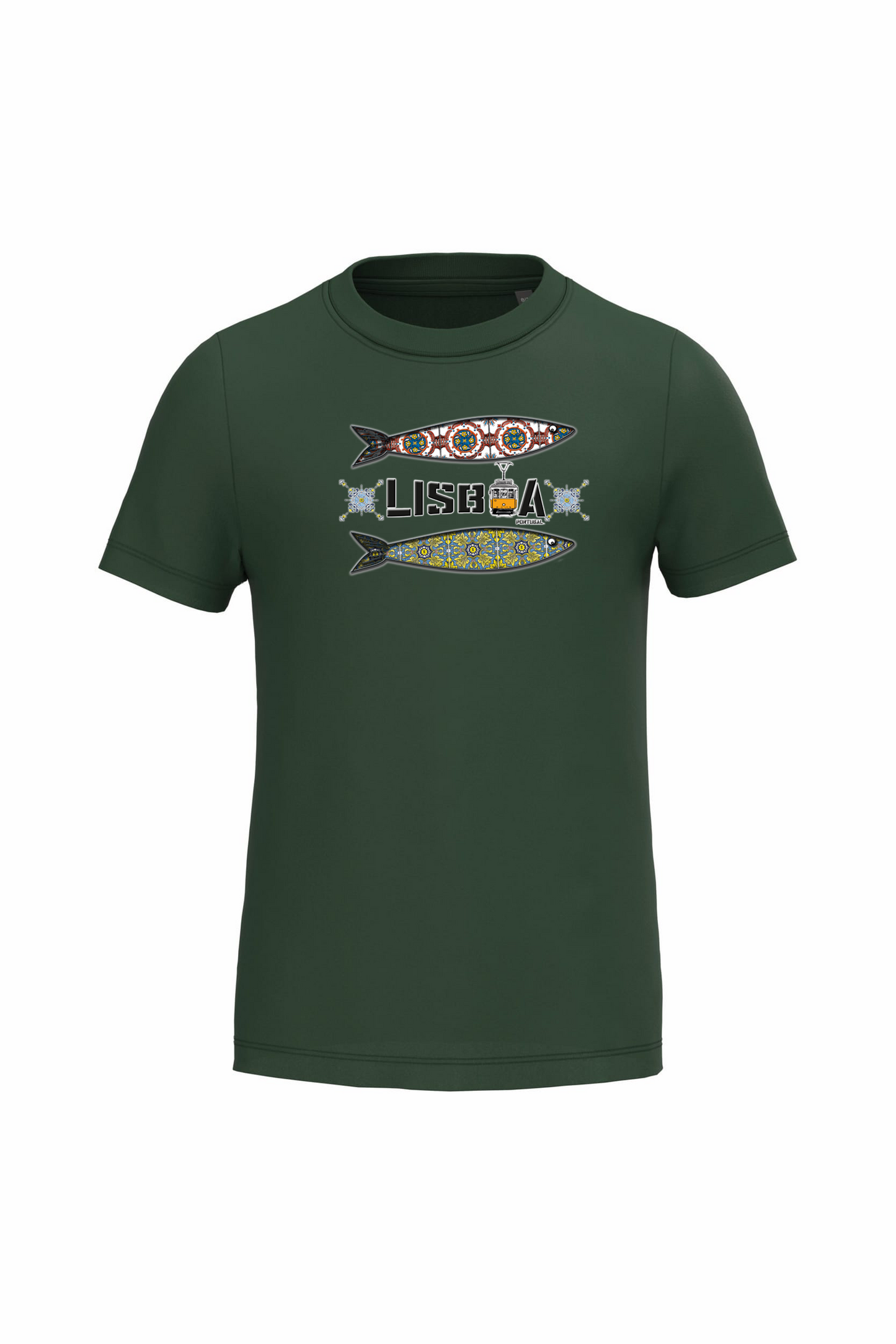 T-shirt de Criança Kariban 2 Sardinhas Lisboa