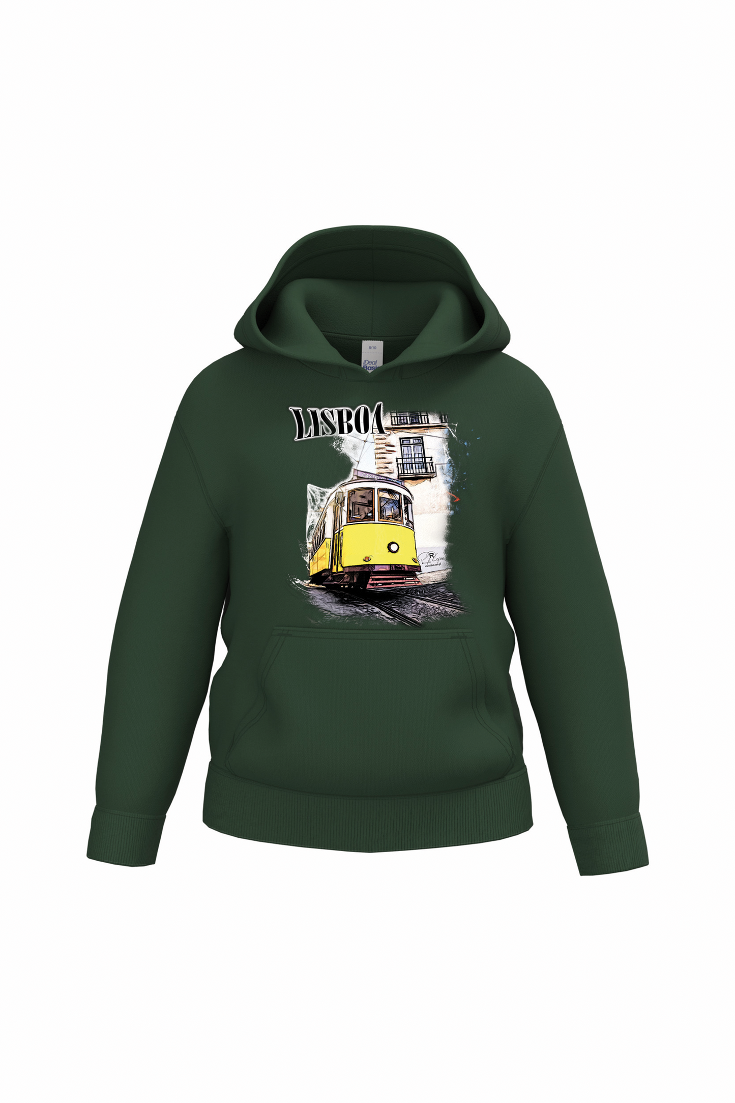 Sweatshirt com capuz Ideal Kids Crazy Tram