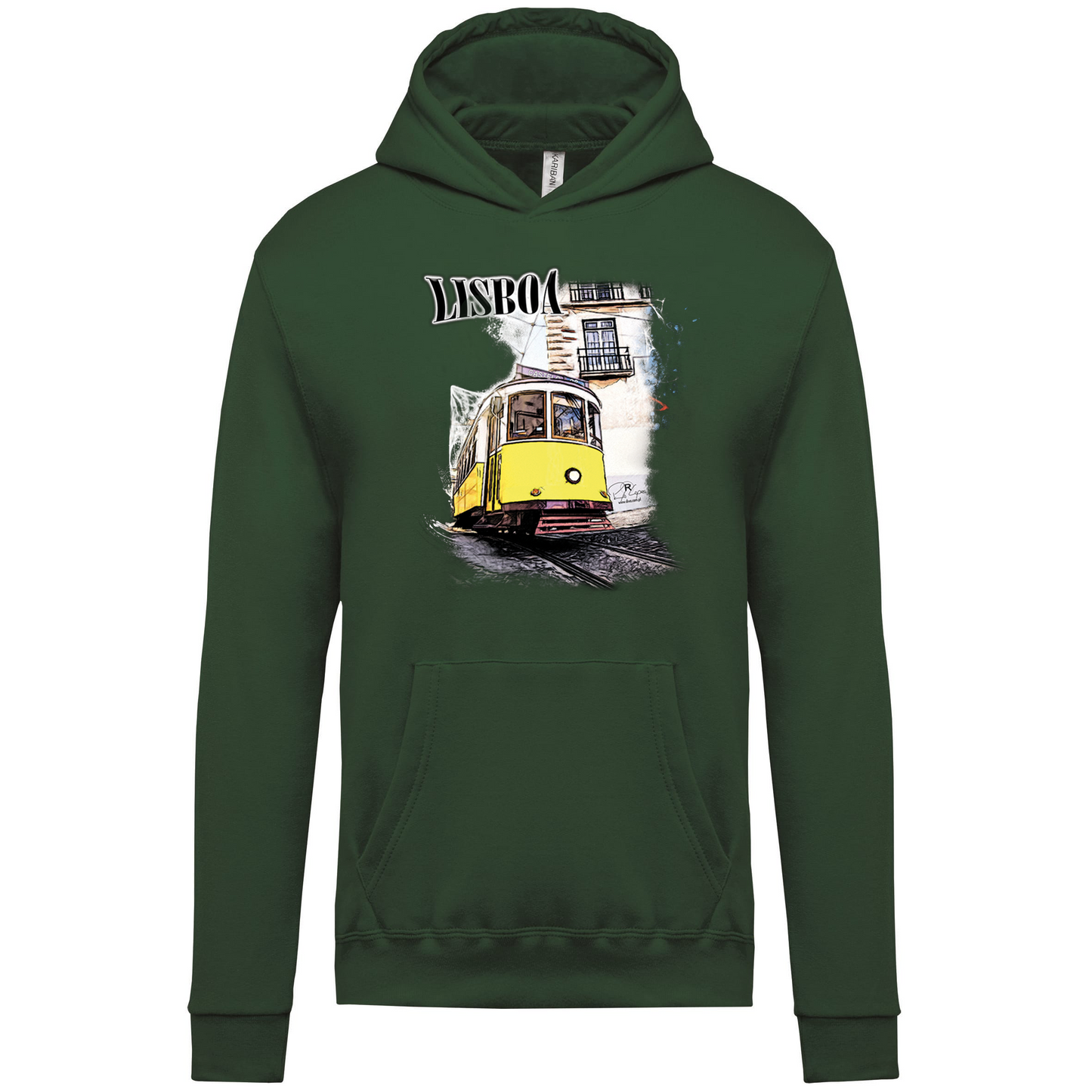 Sweatshirt capuz Kariban Kids Crazy Tram