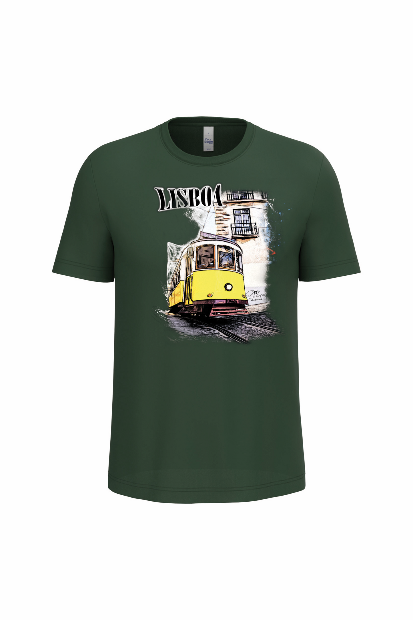 T-Shirt Algodão Ideal Crazy Tram