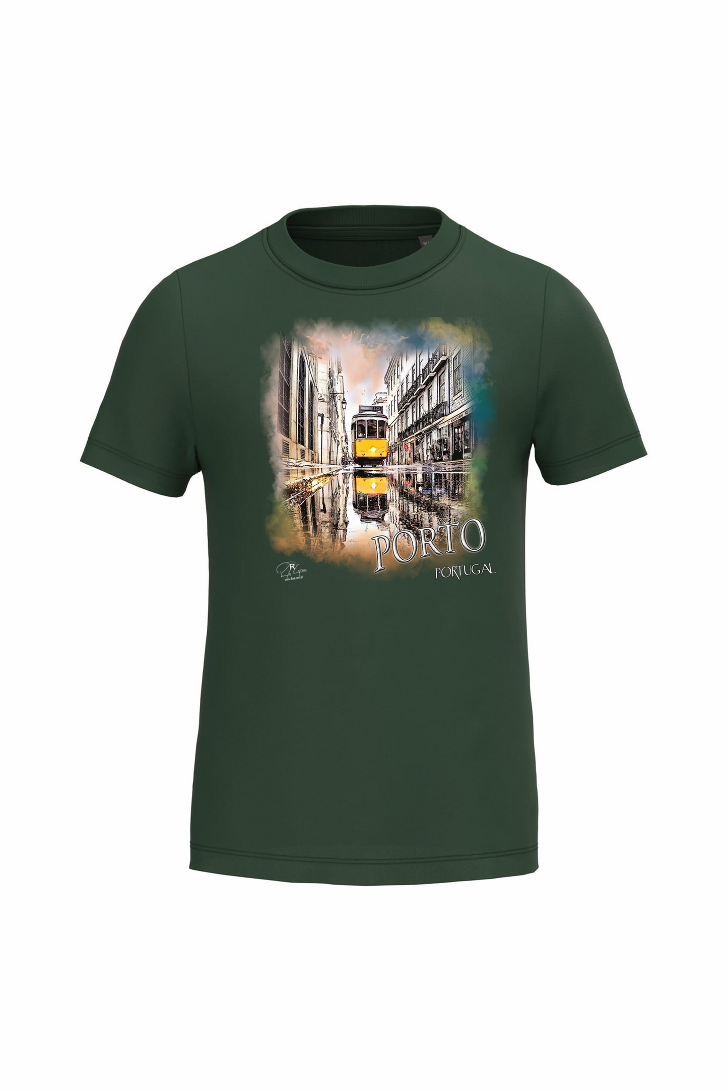 T-shirt de Criança Kariban Espelho lp