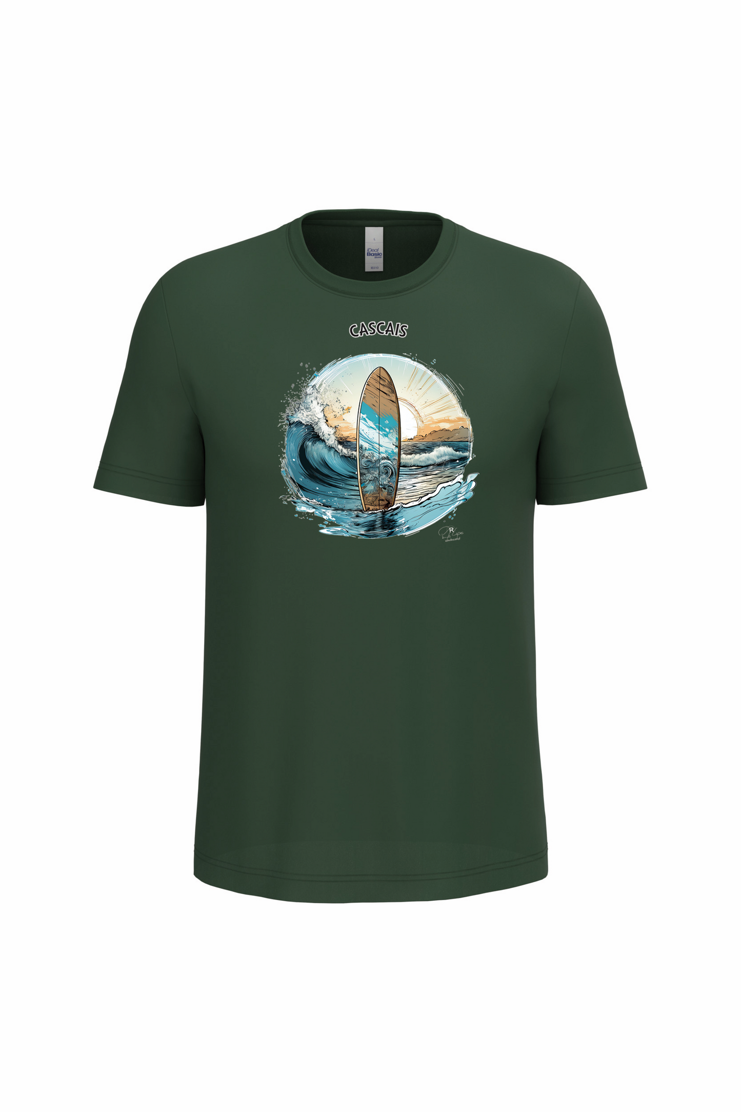 T-Shirt Algodão Ideal Sol Cascais