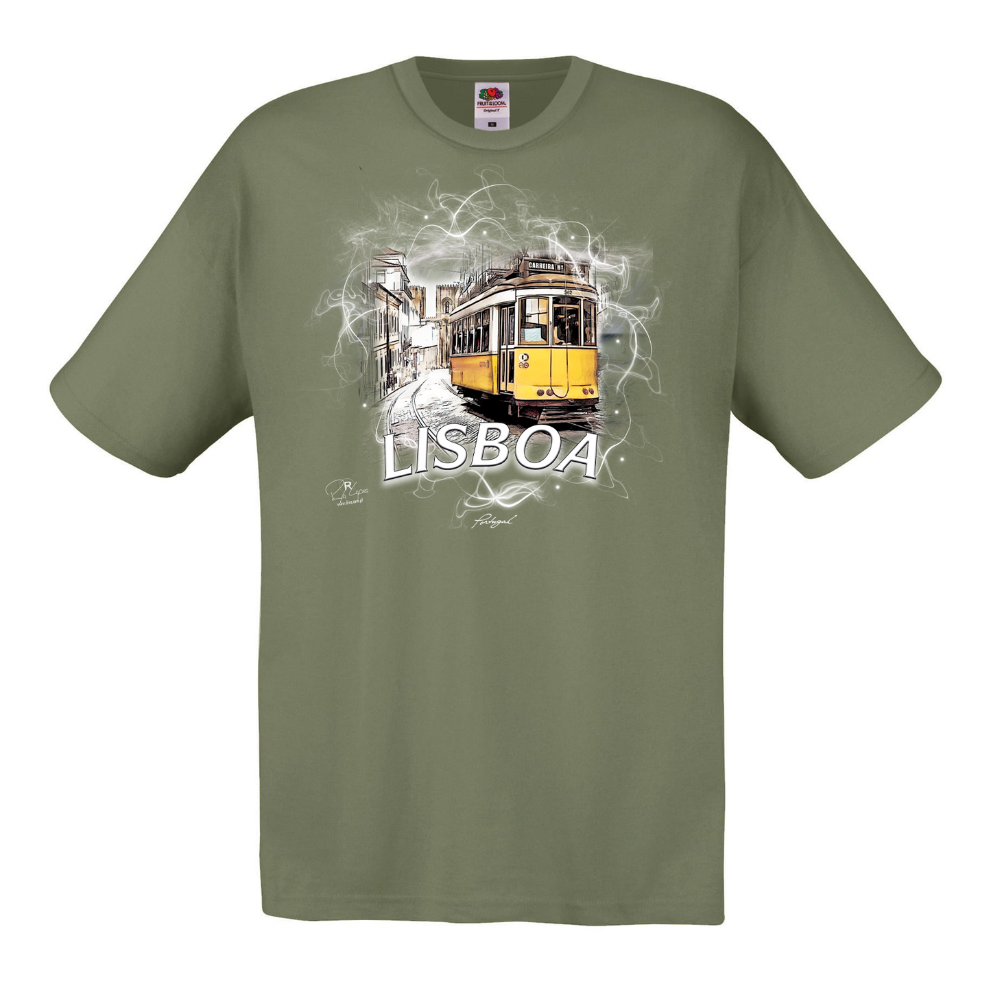 T-shirt Fruit of the Loom, Original 145g, Carreira 28 Lisboa