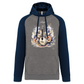 Sweatshirt Bicolor com capuz Guitarra Portuguesa