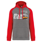 Sweatshirt Bicolor com capuz Monumentos lx
