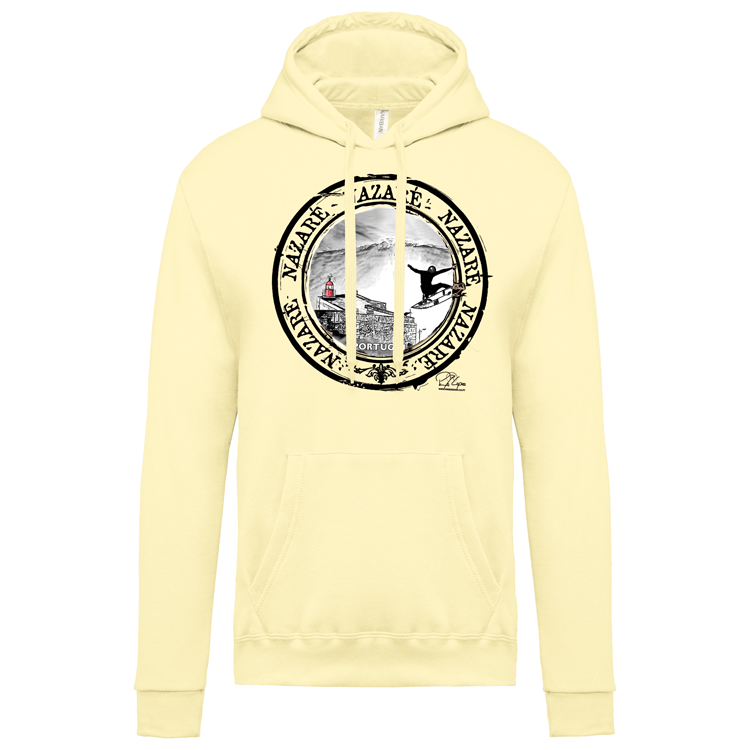 Sweatshirt Kariban com Capuz Selo Nazaré